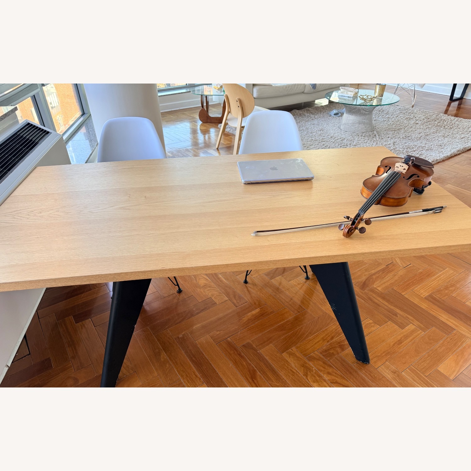 Herman Miller Style Dining Table - image-1