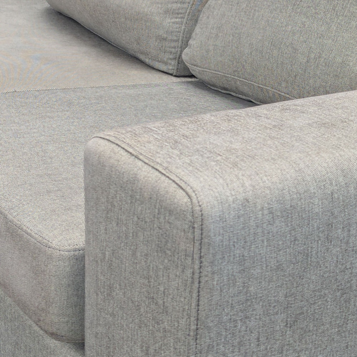 BoConcept Modern Light Gray Sectional - image-6