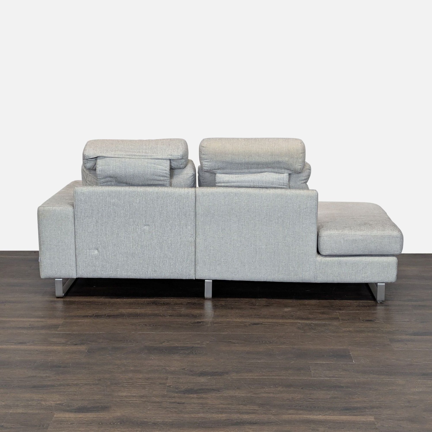 BoConcept Modern Light Gray Sectional - image-4