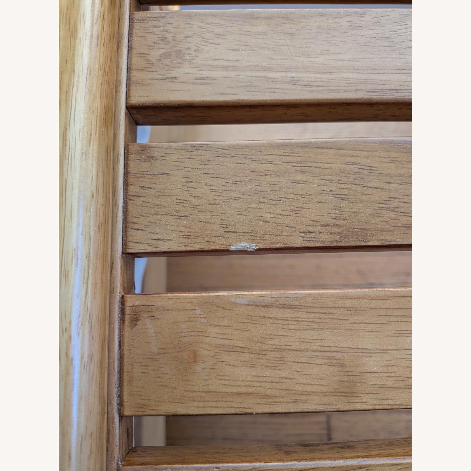 Queen-size futon with folding end tables - image-4