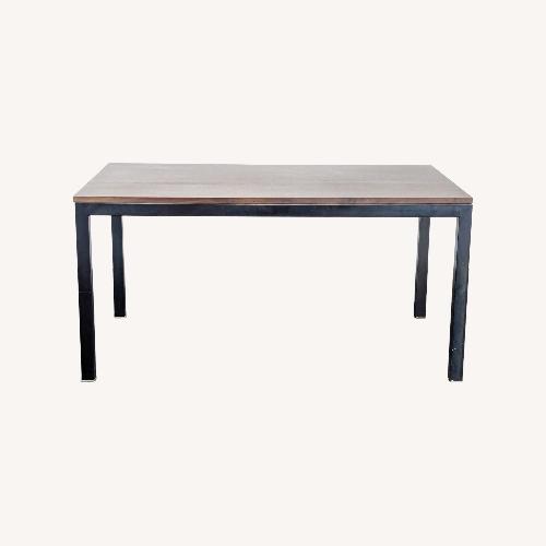Used Crate & Barrel Parsons Dining Table for sale on AptDeco