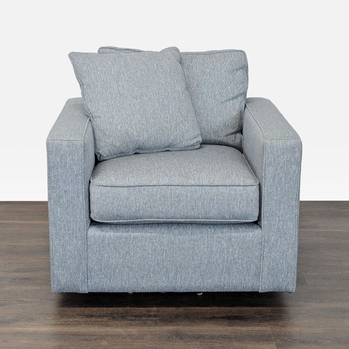 Used Room & Board Modern Blue Lounge Chair  for sale on AptDeco