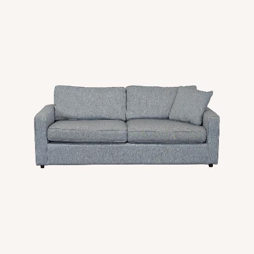 Used Room & Board 3-Seat Modern Gray Sofa with Pillow for sale on AptDeco