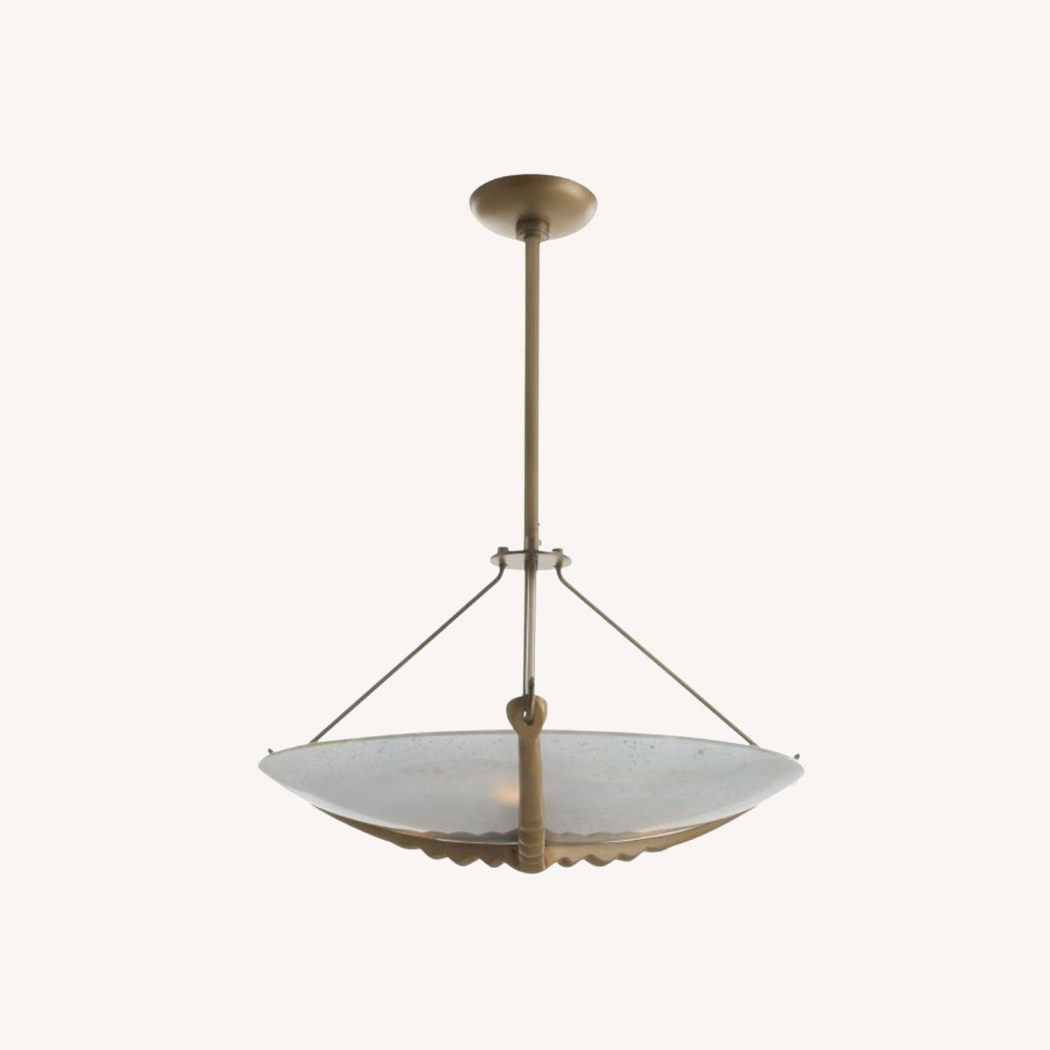 Arteriors Home Karlsen Gold and Frosted Glass - image-0