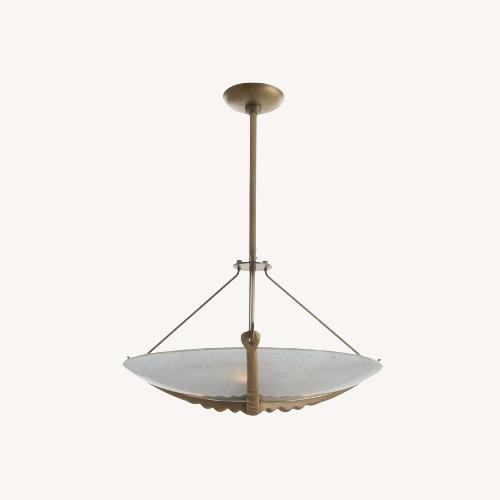 Used Arteriors Home Karlsen Gold and Frosted Glass for sale on AptDeco