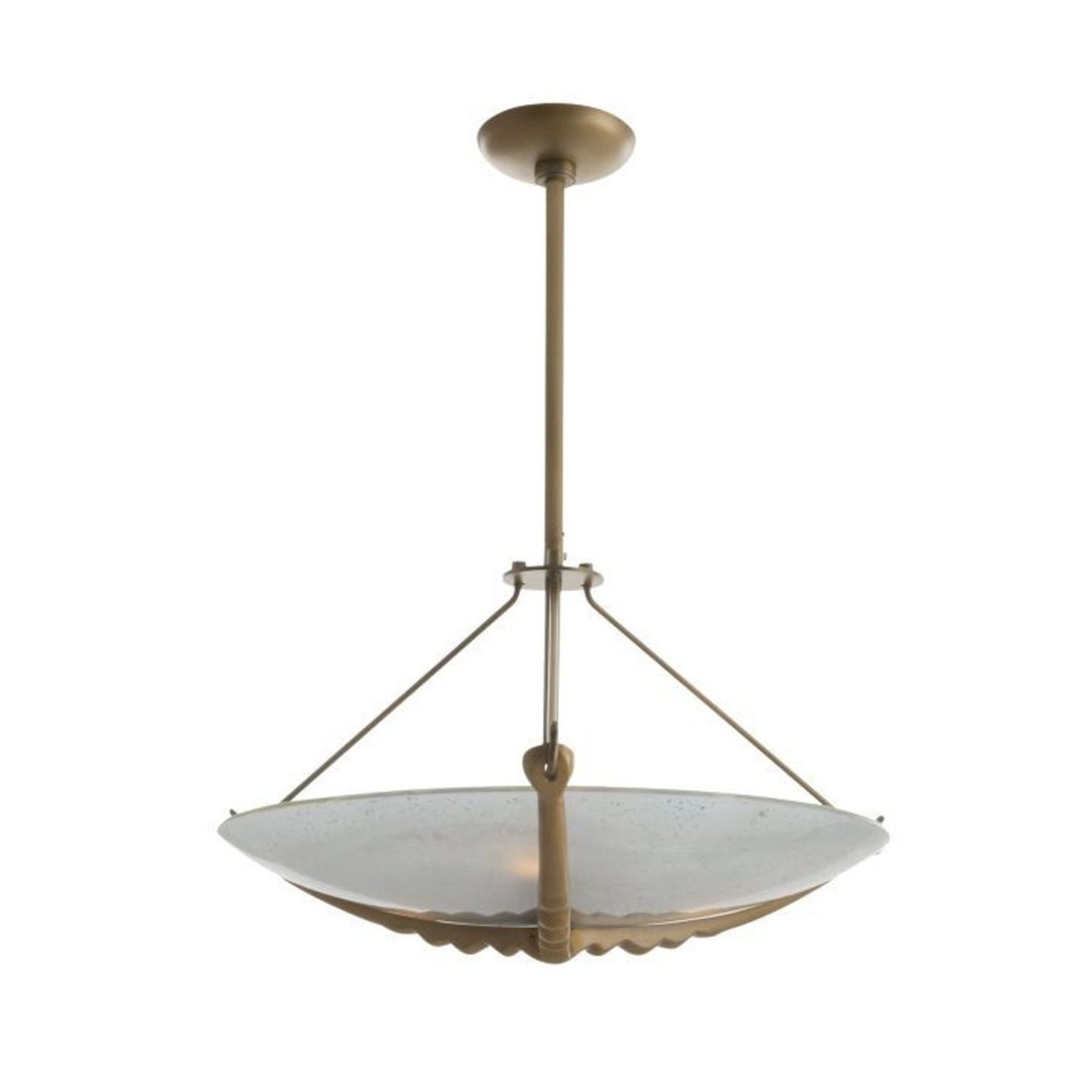 Arteriors Home Karlsen Gold and Frosted Glass - image-1