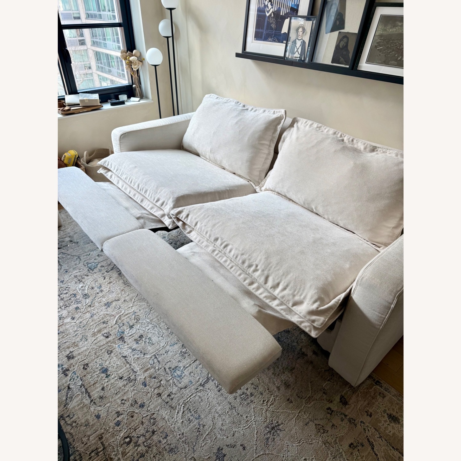 Homebody Natural Fabric 2 Seater Sofa - image-9