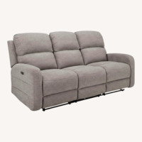 Raymour & Flanigan Everitt Light Gray 3+ Seater Sofa
