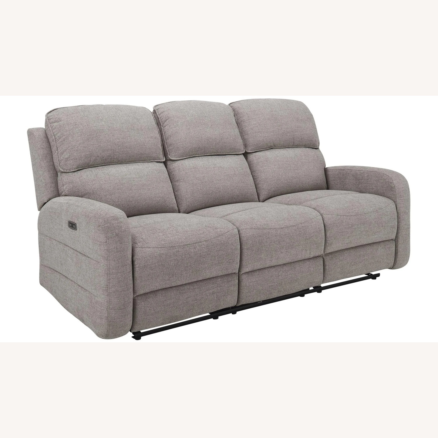 Raymour & Flanigan Everitt Light Gray 3+ Seater Sofa - image-4
