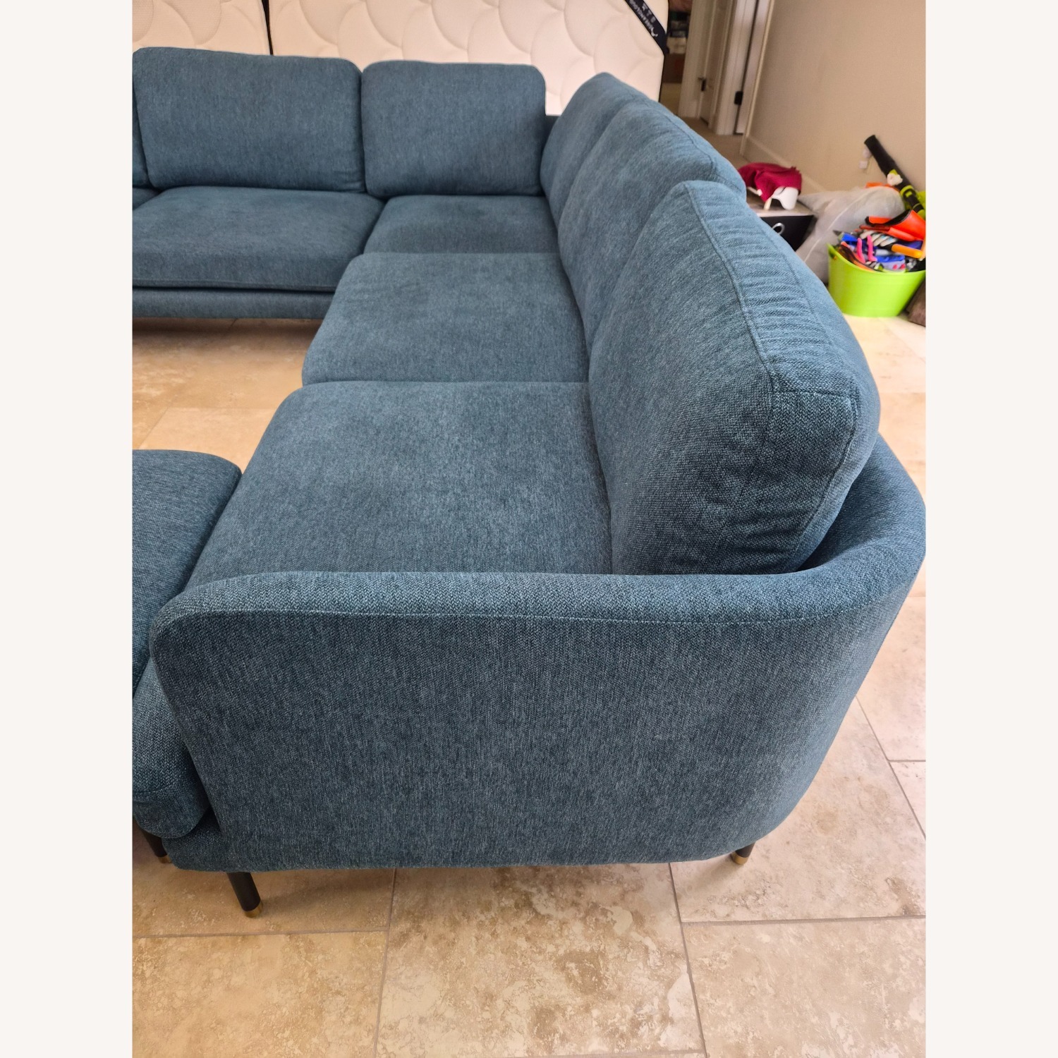 Castlery L- Shaped Sectional sofa with Ottoman - image-7