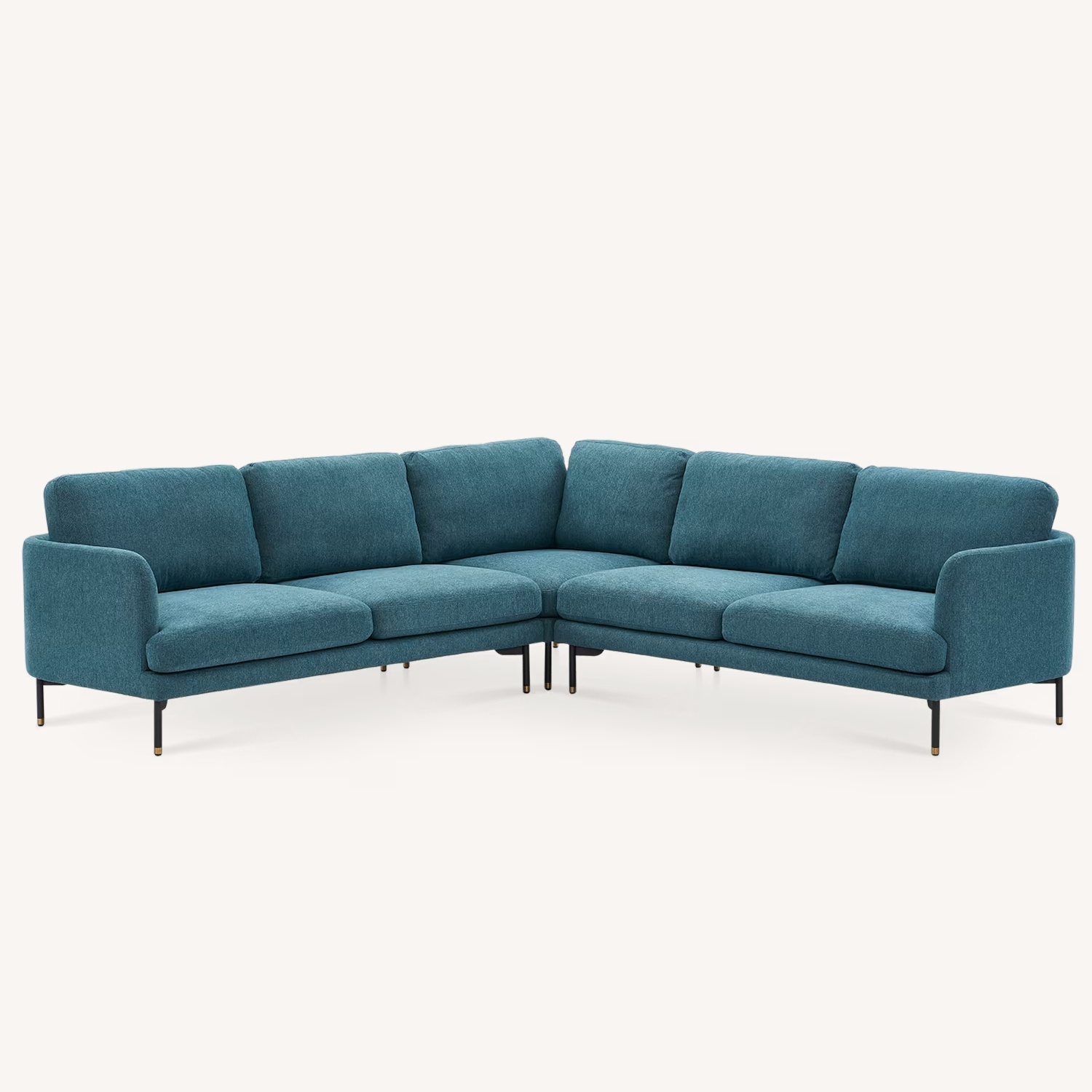 Castlery L- Shaped Sectional sofa with Ottoman - image-9