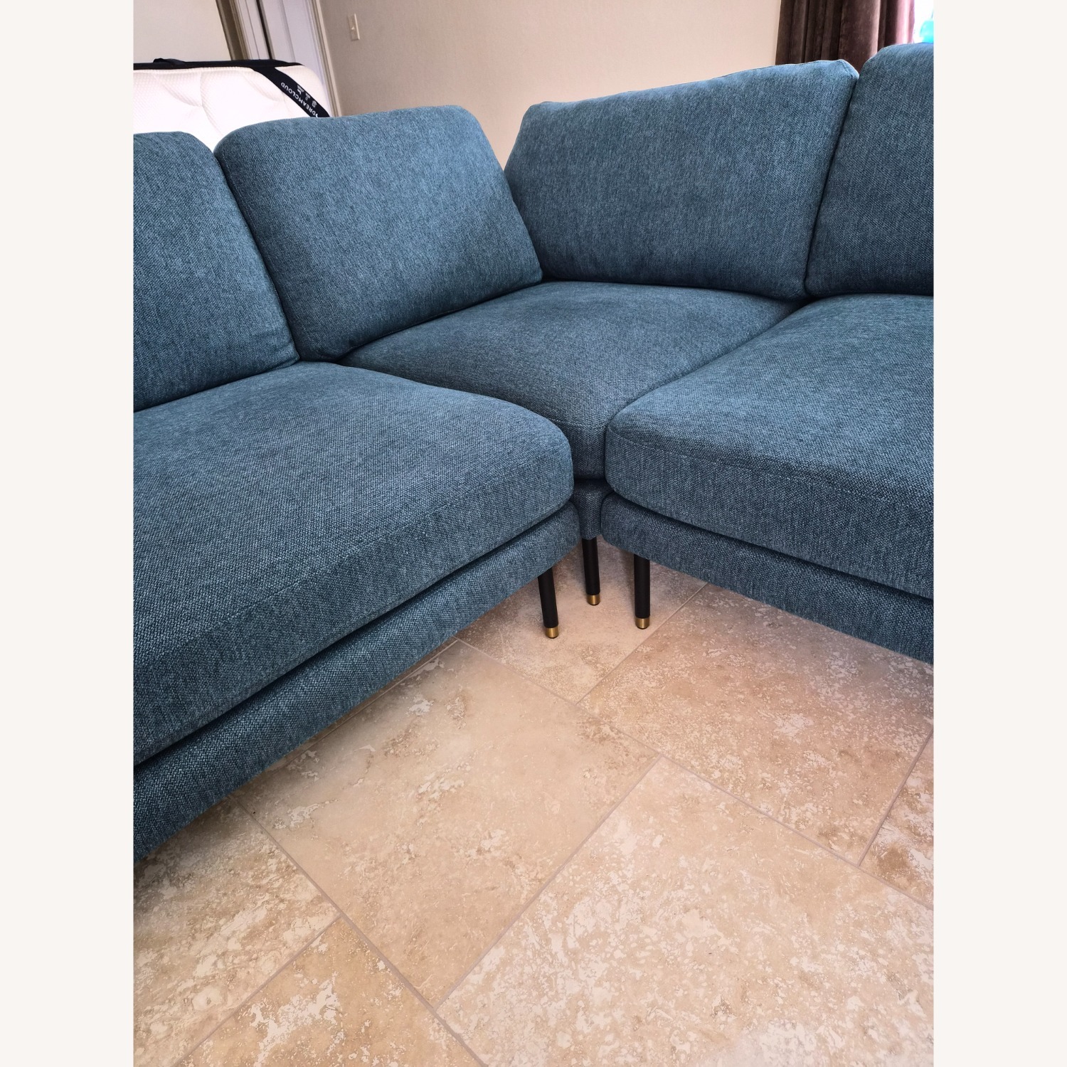 Castlery L- Shaped Sectional sofa with Ottoman - image-6