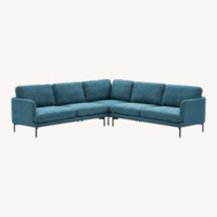 Castlery L- Shaped Sectional sofa with Ottoman