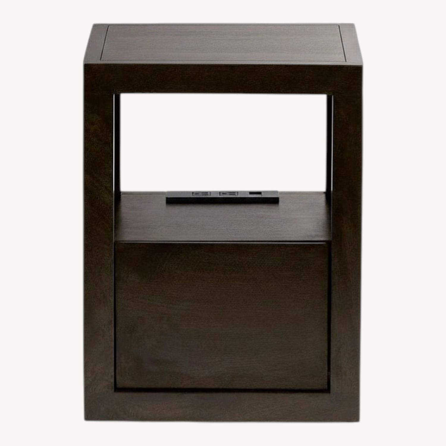 Pottery Barn Cayman Dark Brown Wood Nightstands - image-0