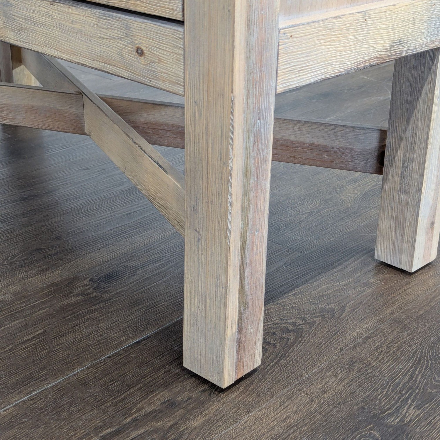 Two Door Rustic Storage Cabinet - image-9