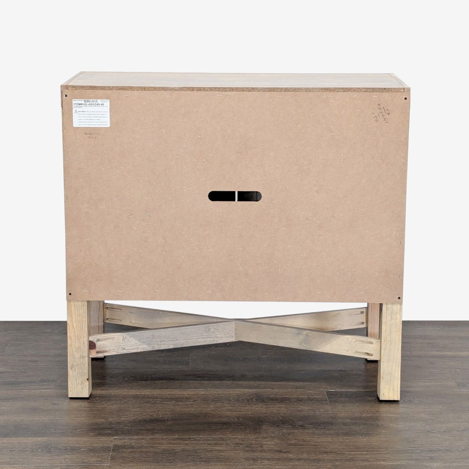 Two Door Rustic Storage Cabinet - image-6