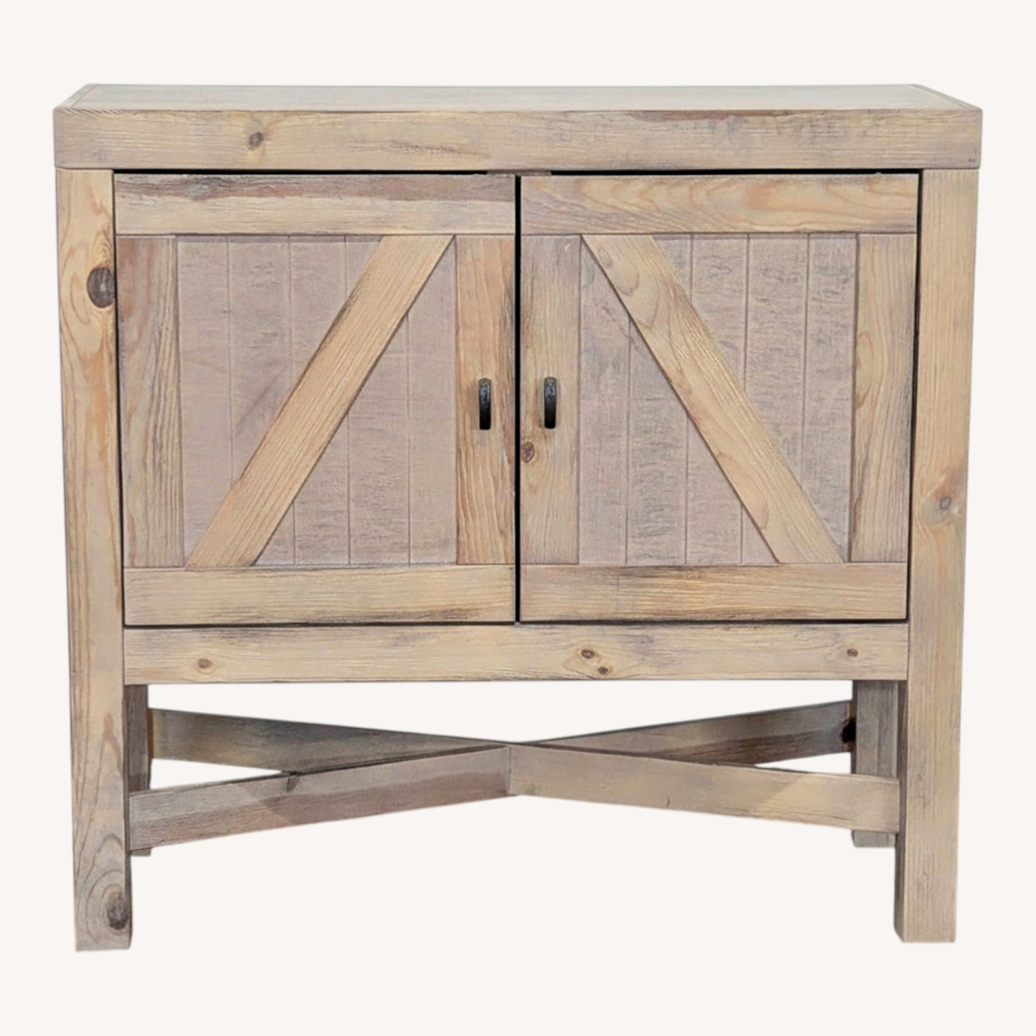 Two Door Rustic Storage Cabinet - image-0