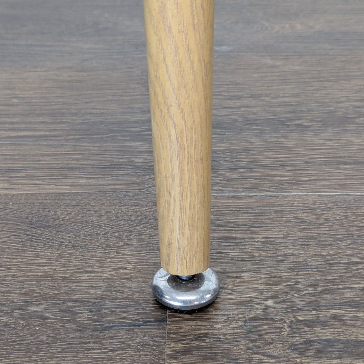 Glass Top Dining Table on Metal Base - image-8