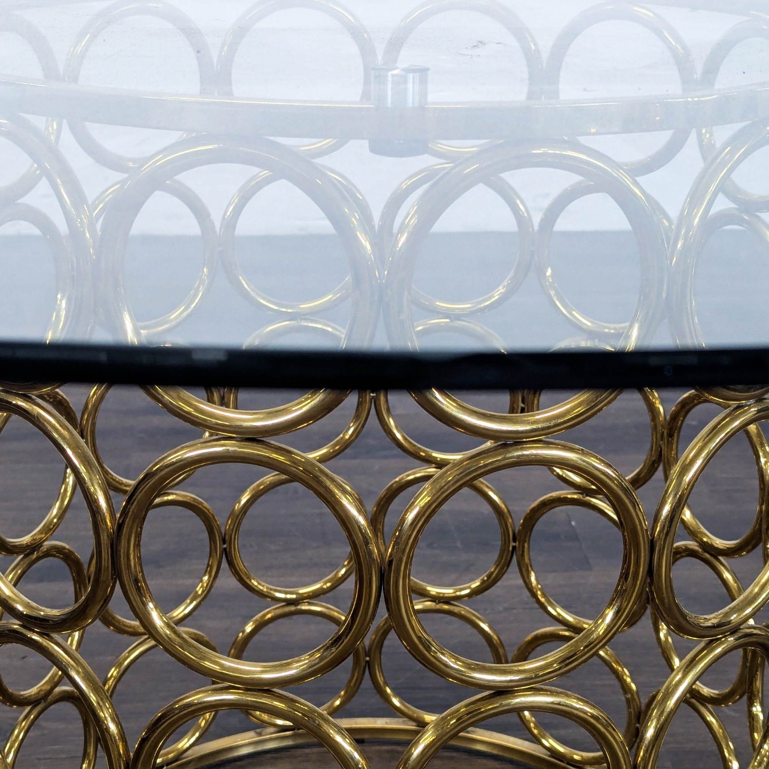 Meridian Opal Contemporary Dining Table - image-3