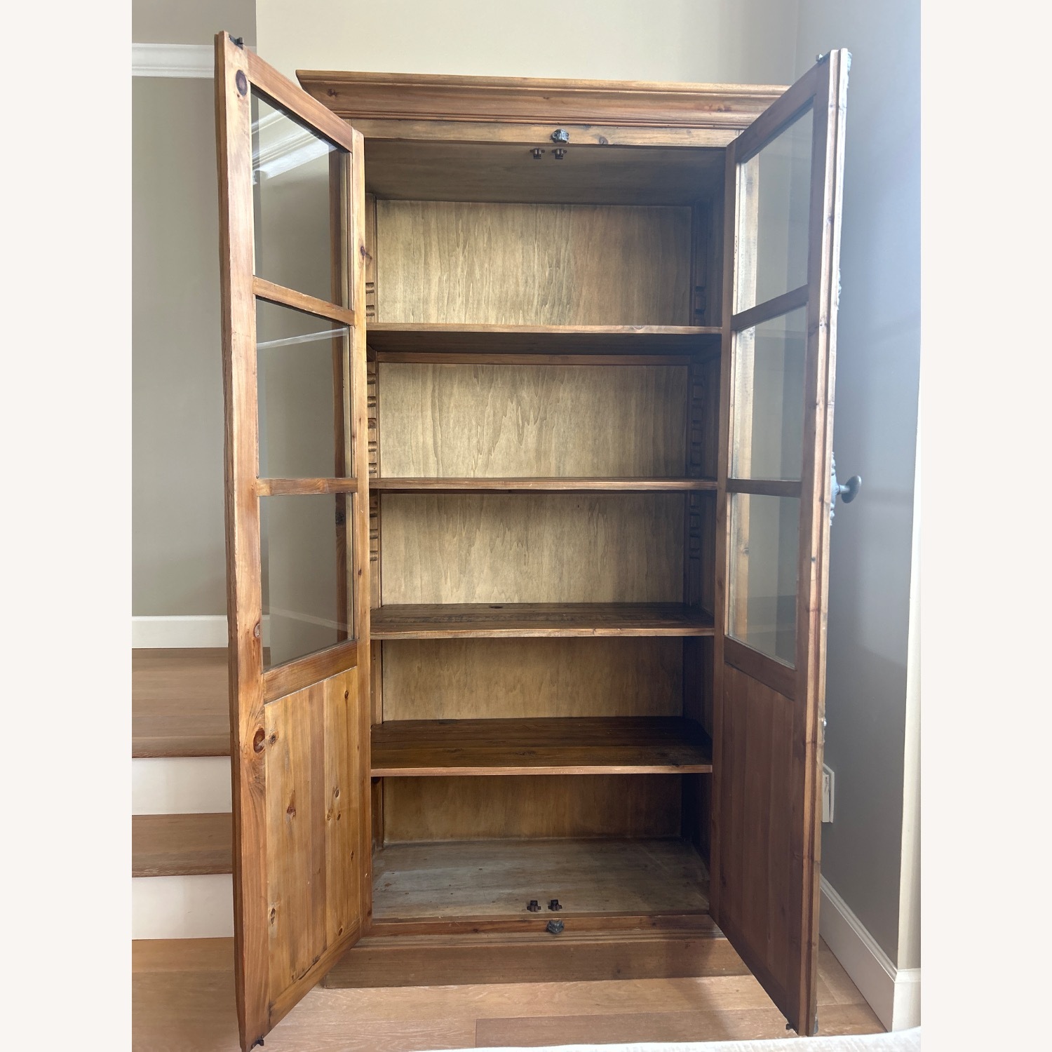 Crate & Barrel Bedford Tall Cabinet - image-1