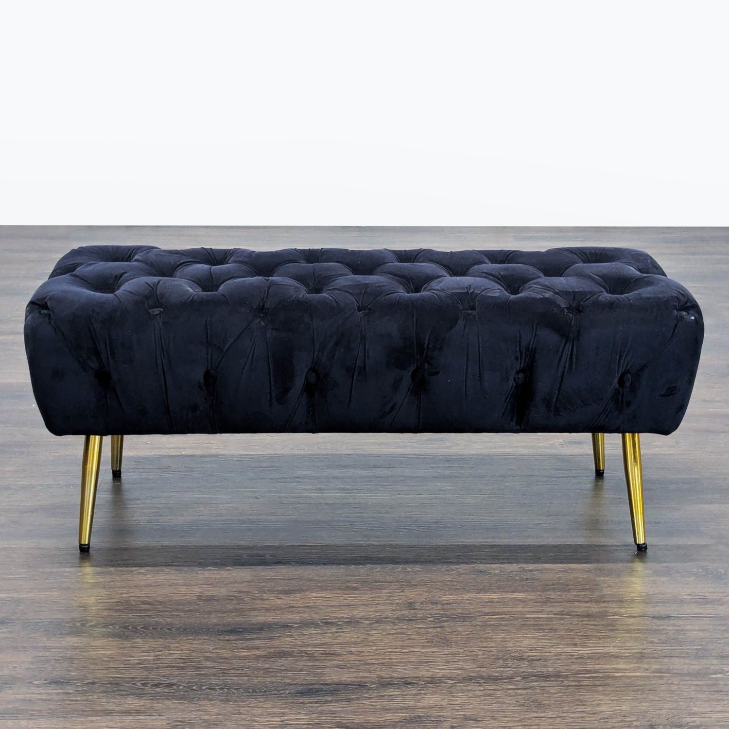Sagebrook Home Button Tufted Bench - image-3