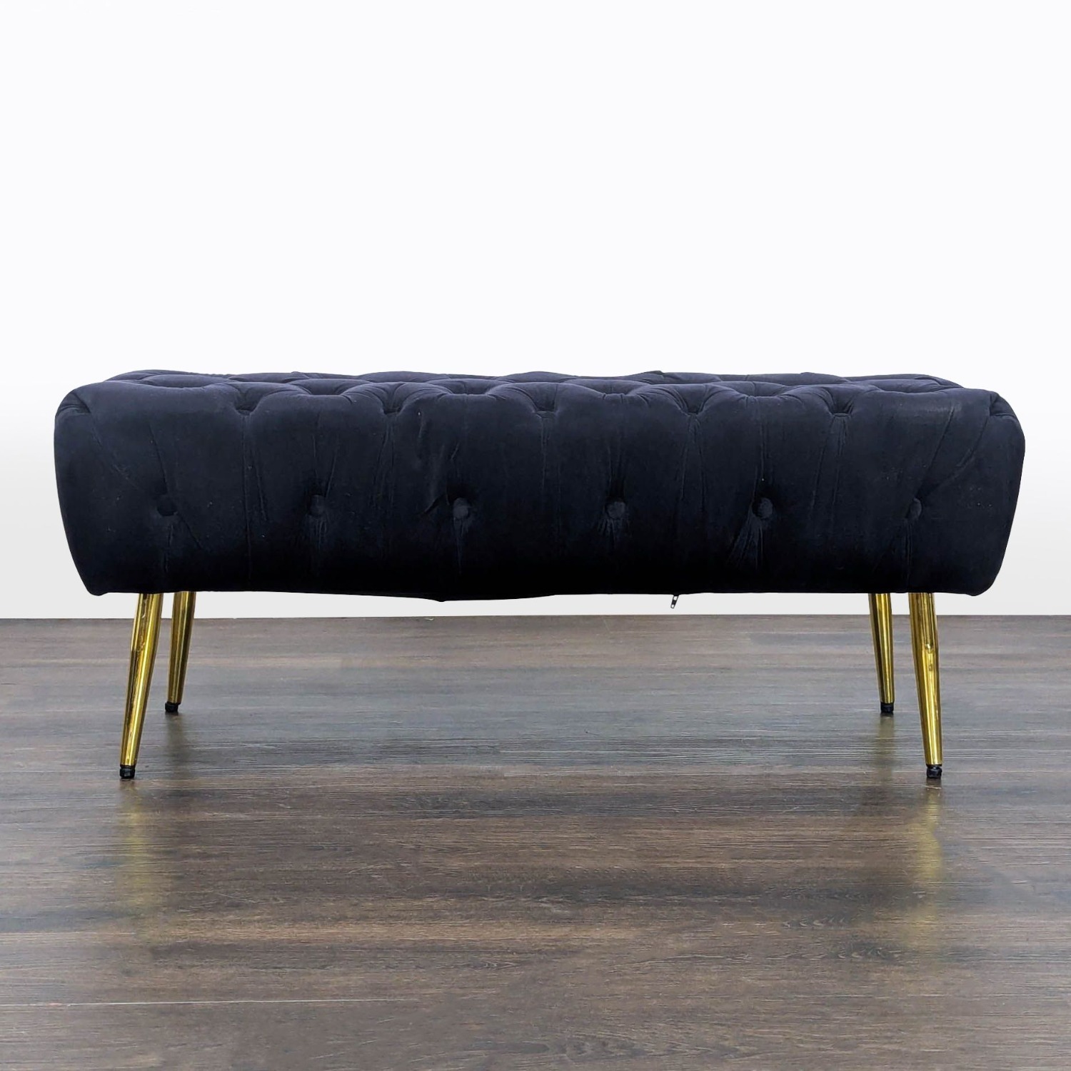 Sagebrook Home Button Tufted Bench - image-5