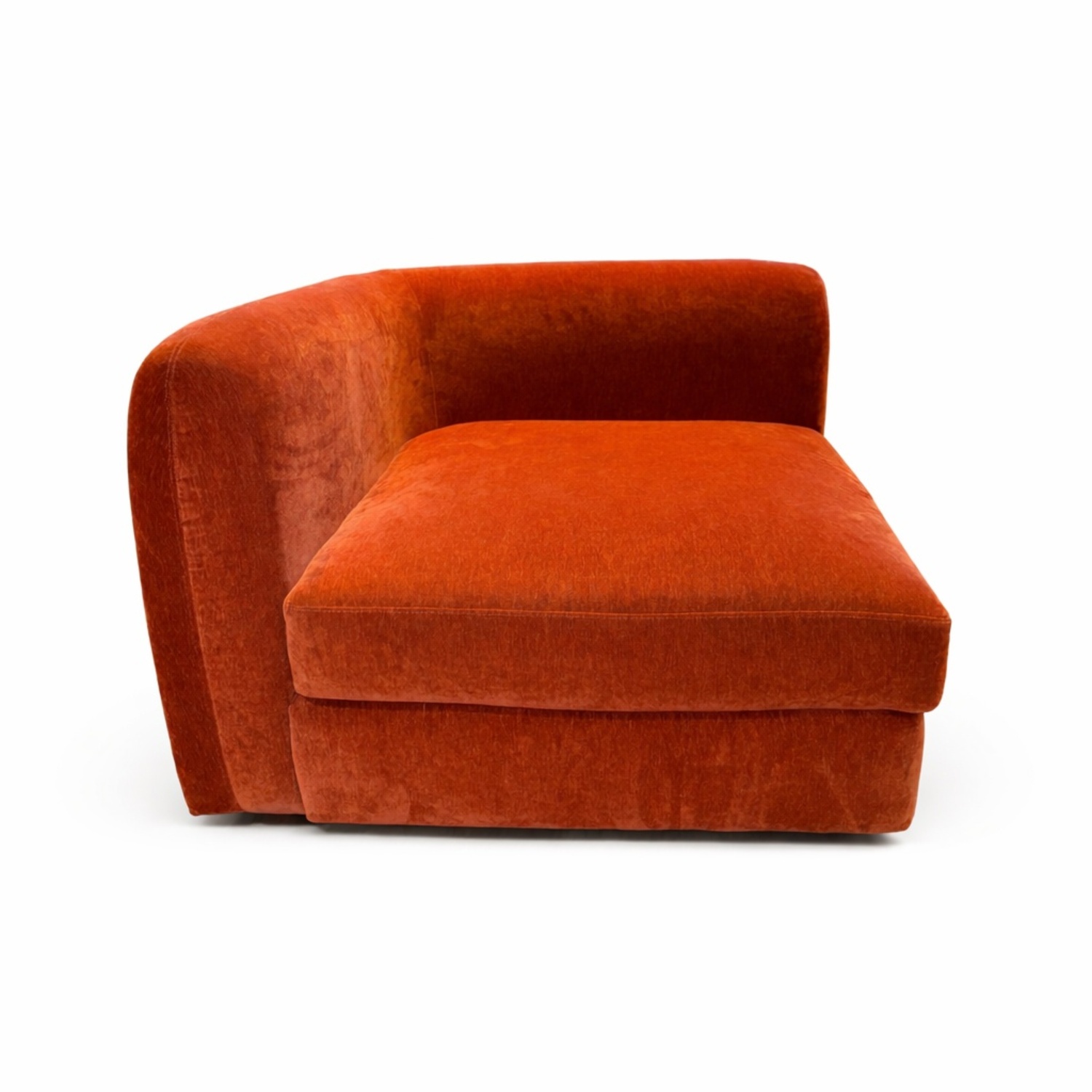 Joybird Sebastian Orange Fabric Armchair - image-6