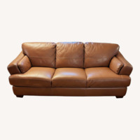 Leather 3+ Seater Sofa 