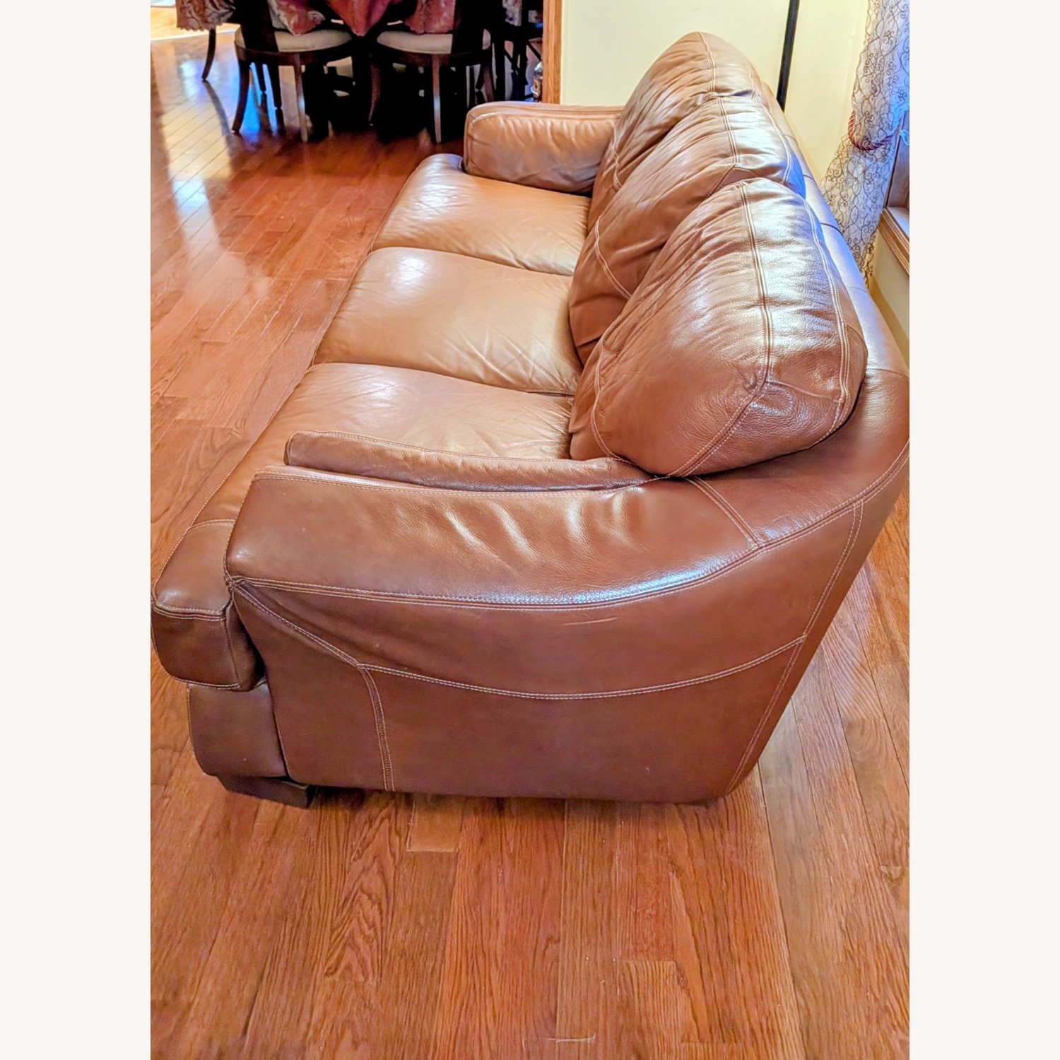 Leather 3+ Seater Sofa  - image-2