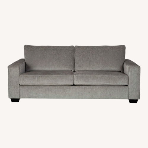 Used Ashley Furniture Atari Light Gray Fabric 3+ Seater Sofa for sale on AptDeco