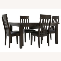 Ashley Furniture Haddigan Extendable Dining Table with Chairs