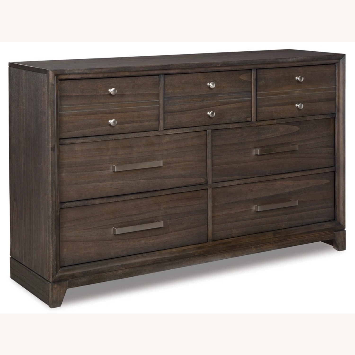 Ashley Furniture Brueban Dark Brown Dresser - image-4