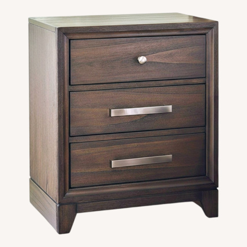 Used Ashley Furniture Dark Brown Nightstand for sale on AptDeco