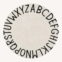 White Cotton Area Rug 6' x 9'