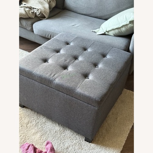 Used Wayfair Neylandville Storage Ottoman for sale on AptDeco