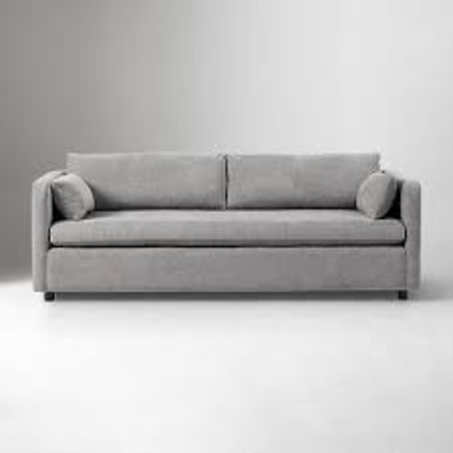 West Elm Light Gray Fabric 3+ Seater Sofa - image-4
