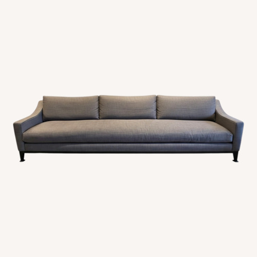 Used Light Gray Fabric 3+ Seater Sofa for sale on AptDeco