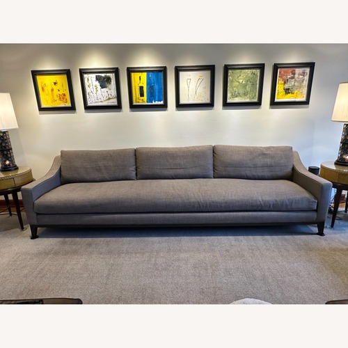 Used Light Gray Fabric 3+ Seater Sofa for sale on AptDeco
