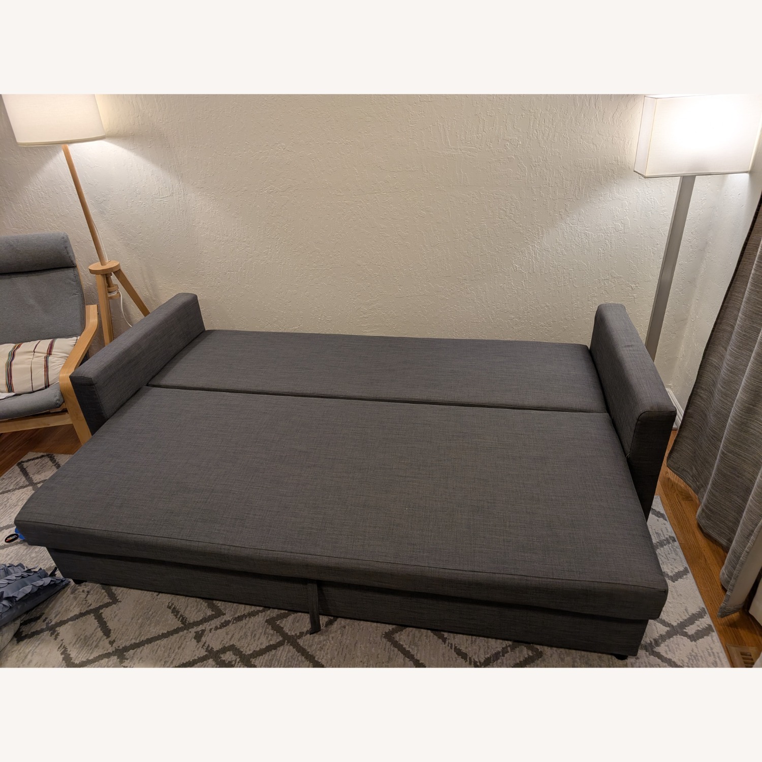 IKEA Friheten Dark Gray Sleeper Sofa - image-3