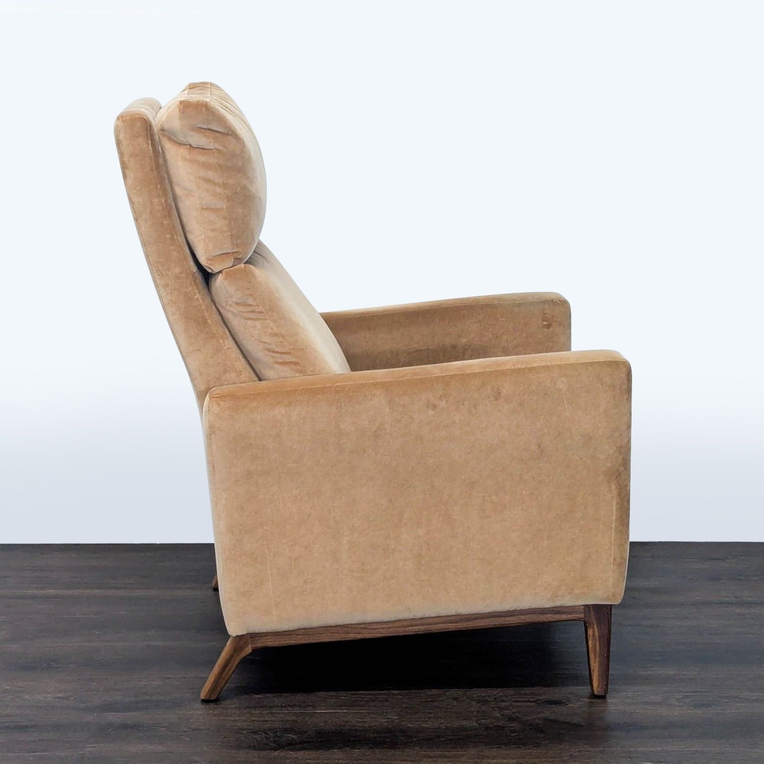 Room and Board Wynton Modern Tan Recliner  - image-5