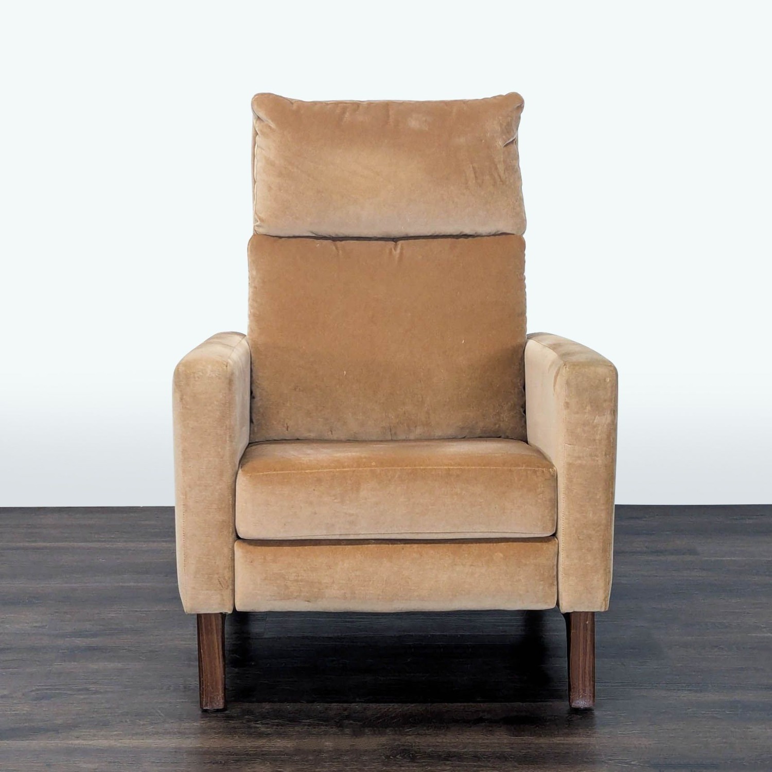 Room and Board Wynton Modern Tan Recliner  - image-2