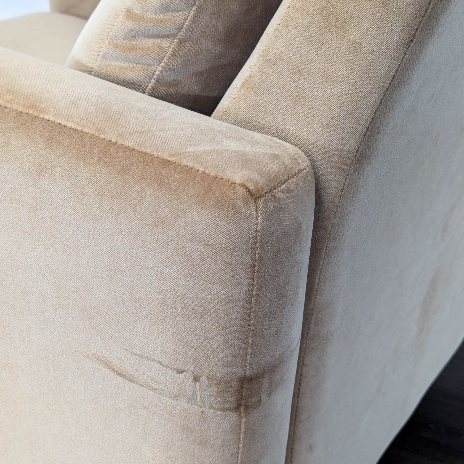 Room and Board Wynton Modern Tan Recliner  - image-8