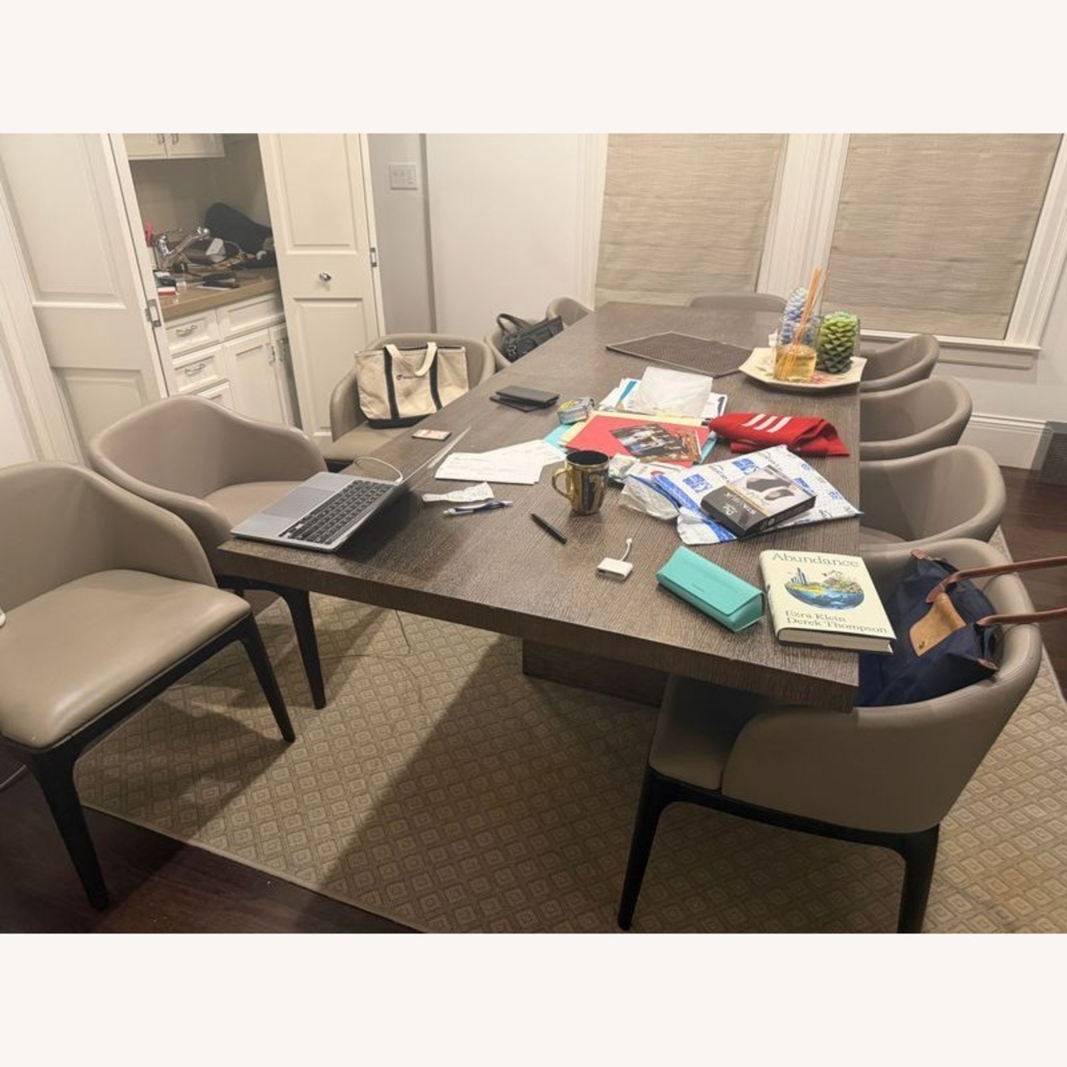 Moniker Home Modern Dining Table with 8 Chairs - image-20