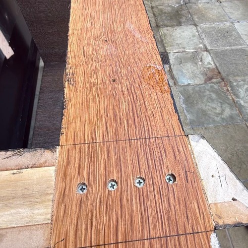 Used Moniker Home Modern Dining Table with 8 Chairs for sale on AptDeco