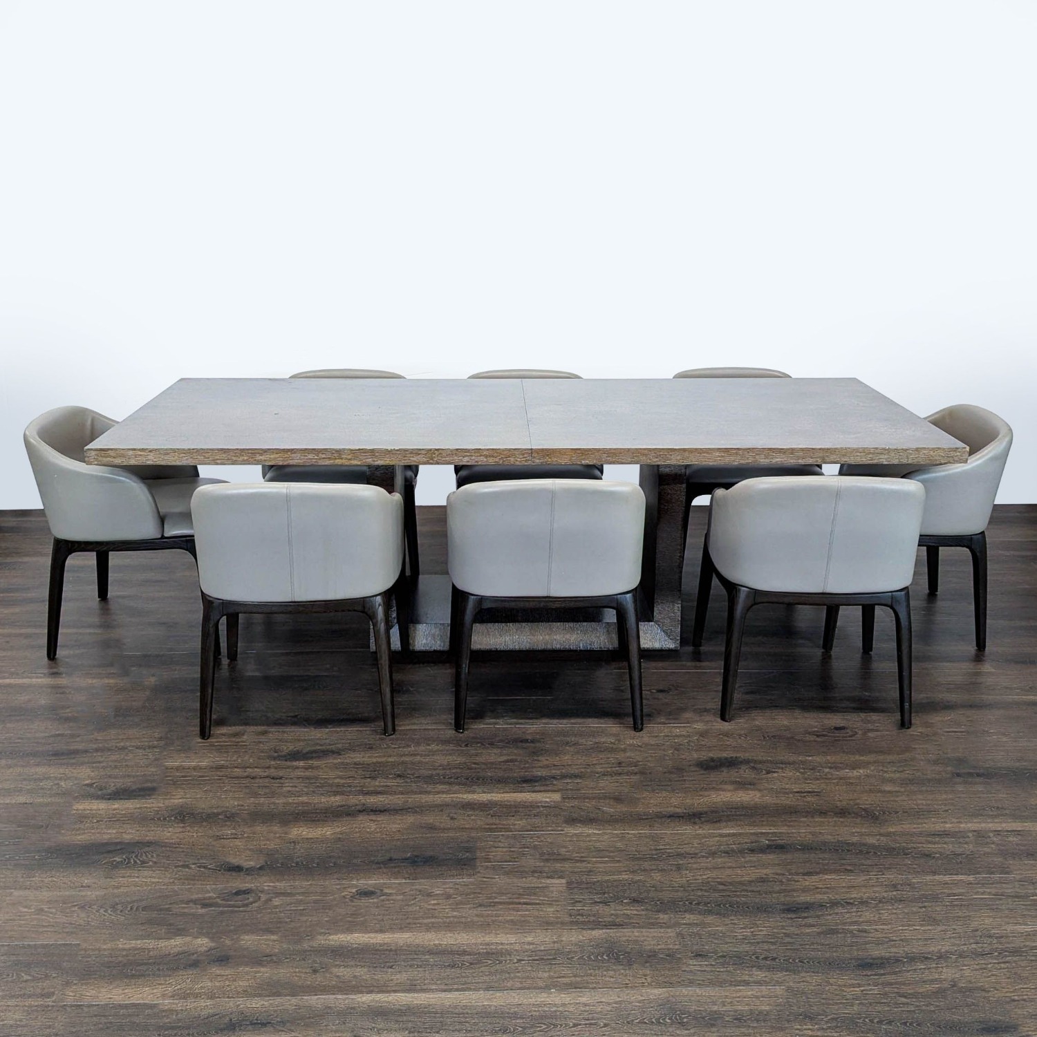 Moniker Home Modern Dining Table with 8 Chairs - image-3