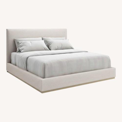 Used Caracole Modern Boutique Upholstered Bed Frame for sale on AptDeco