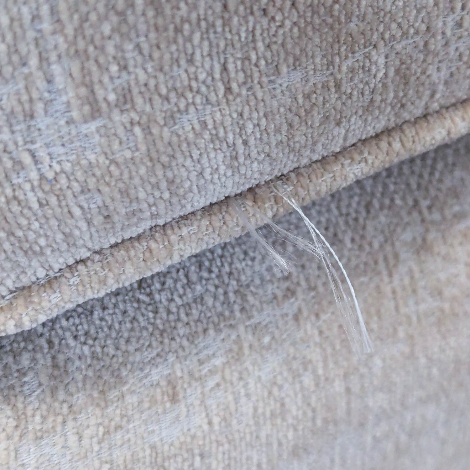 Upholstered Ottoman with Bun Feet	 - image-7