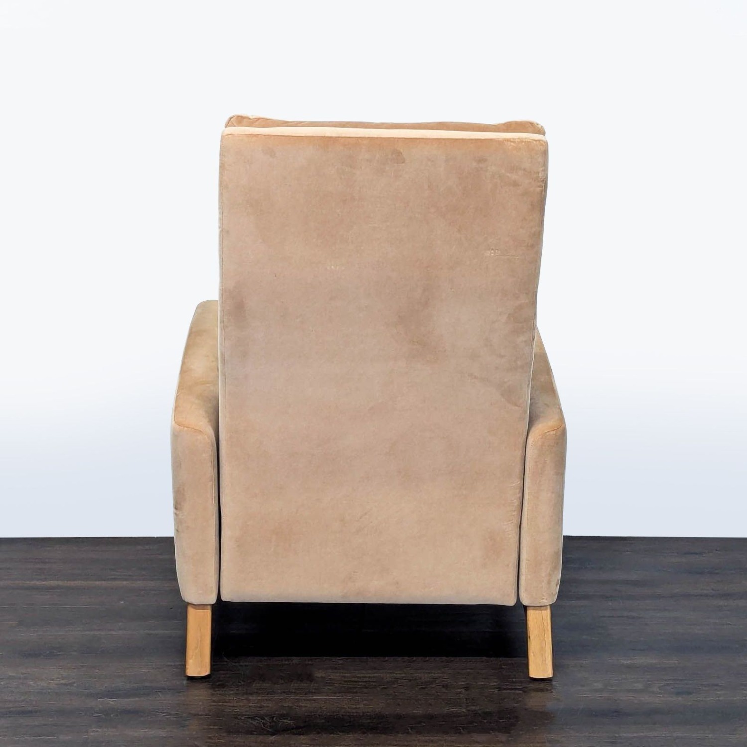 Room and Board Tan Power Recliner Lounge Chair - image-4