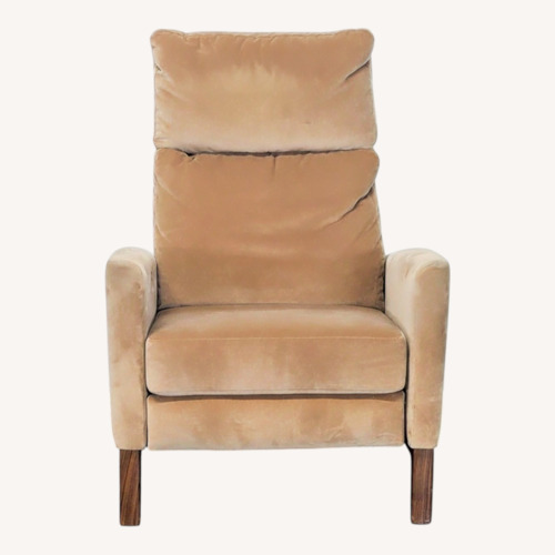 Used Room and Board Tan Power Recliner Lounge Chair for sale on AptDeco