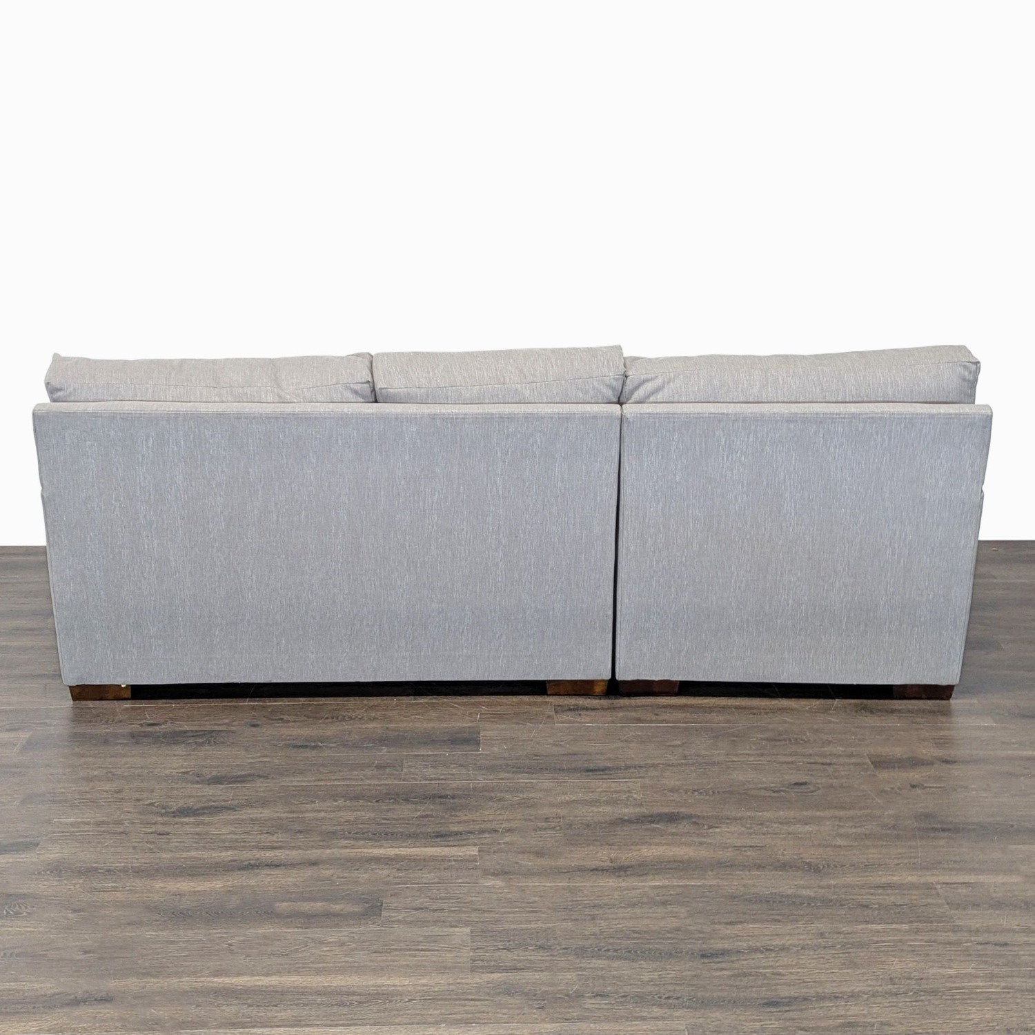Modern Light Gray L-Shaped Sectional Sofa  - image-5
